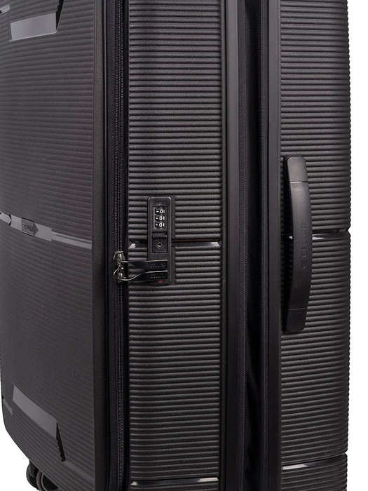 Cellini  Ipak 72cm Large Expander Check-In Black