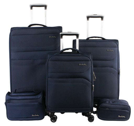 Pierre Cardin lyon Ultralight 5 Piece Set Navy