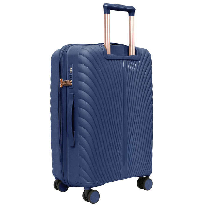 Evolution New Kirstenbosch 3 Piece Luggage Set Blue