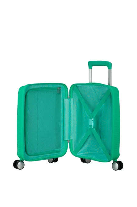 American Tourister Soundbox Mini Spinner 47cm Bright Green,