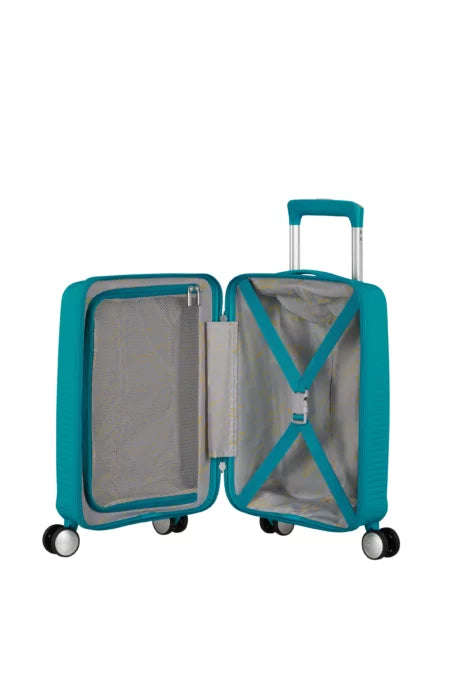 American Tourister Soundbox Mini Spinner 47cm Deep Teal