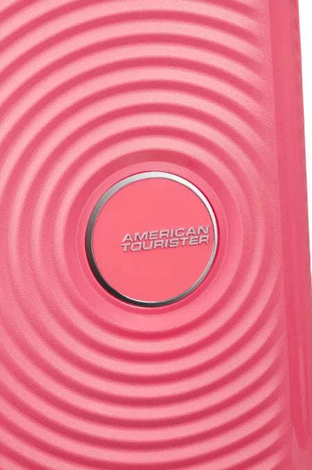 American Tourister Soundbox Mini Spinner 47cm Sun Kissed Coral