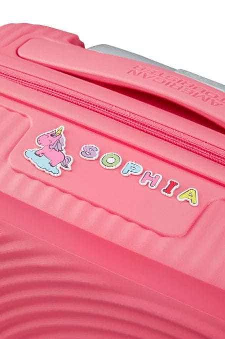 American Tourister Soundbox Mini Spinner 47cm Sun Kissed Coral