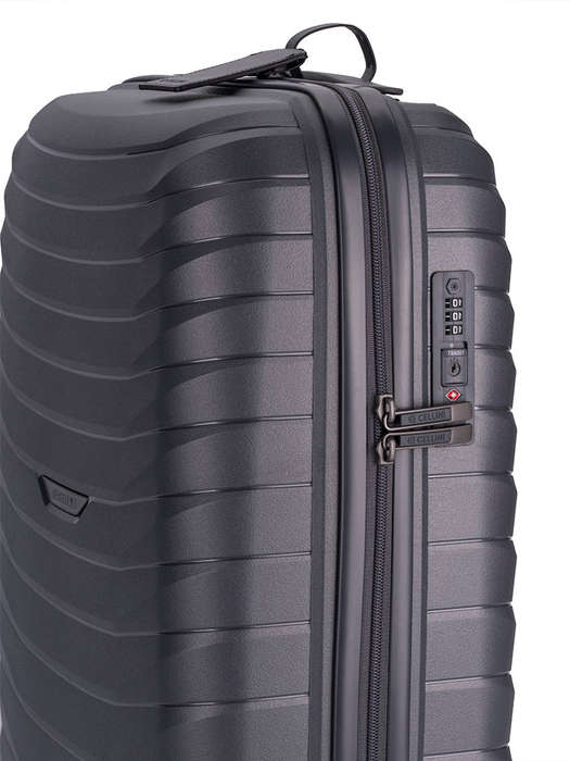 Cellini Grande 55cm Carry-On Trolley Case Dark Grey