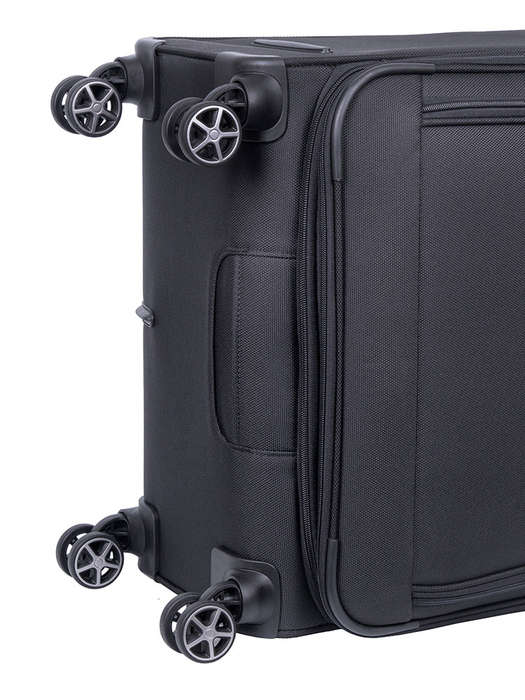 Cellini Megapak Medium 4-Wheel Trolley Case Black