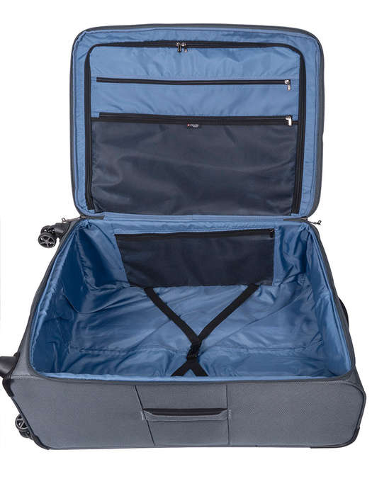 Cellini Megapak Large 4-Wheel Trolley Case Blue