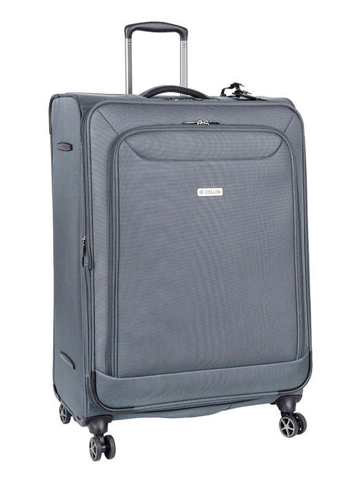 Cellini Megapak Large 4-Wheel Trolley Case Blue