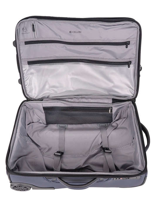 Cellini Nomad Carry-On Trolley Pullman with Oversized All Terrain Wheels Navy