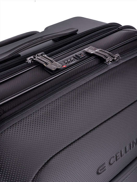 Cellini Pro X Medium 2 Wheel Trolley Pullman Black