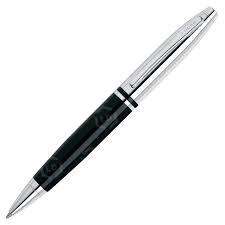 Cross Calais - Chrome and Black - Ball Point