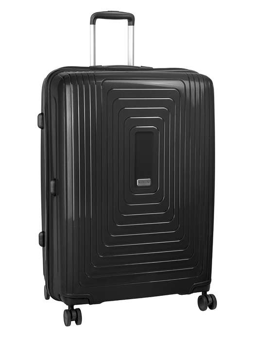 Cellini Flexilite Large 4 Wheel Trolley Case Black