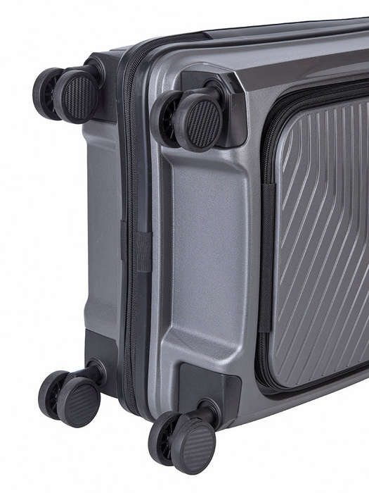 Polo Proflex Fusion Large 4 Wheel Trolley Case Charcoal