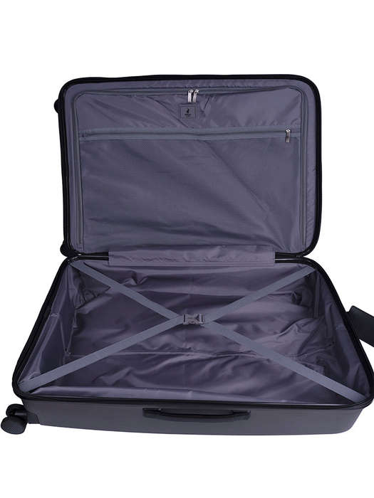 Polo Proflex Fusion Large 4 Wheel Trolley Case Charcoal