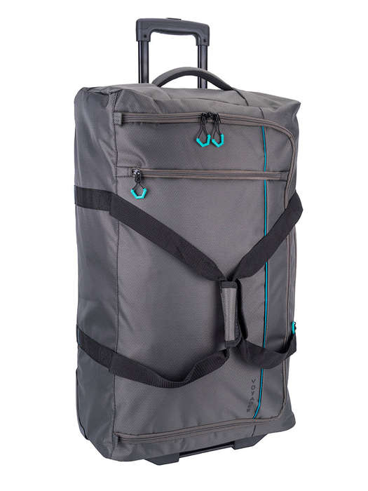 Voyager Trek Medium 2-Wheel Trolley Duffel Granite