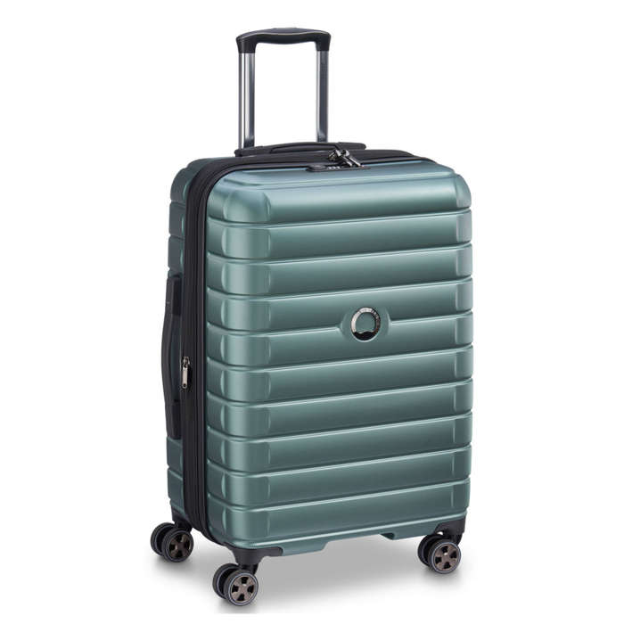 Delsey Shadow 5.0 70cm 4DW Trolley Case Green
