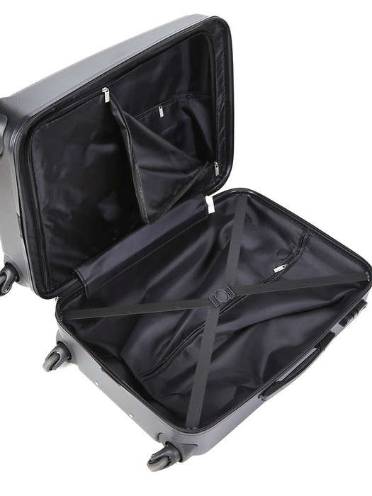 Voyager Hardshell 75cm Trolley Case Black