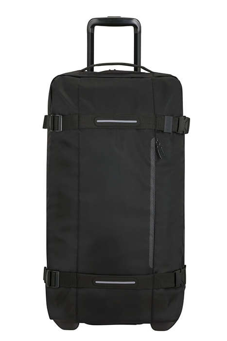 American Tourister Urban Track Duffle with Wheels Medium 84L -Black