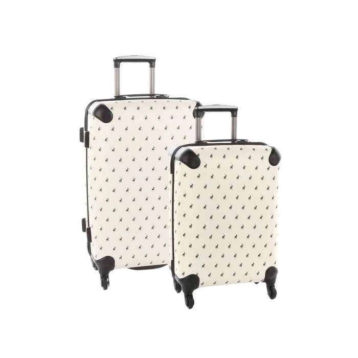 Polo Double Pack 2 Piece Large Luggage Set Beige