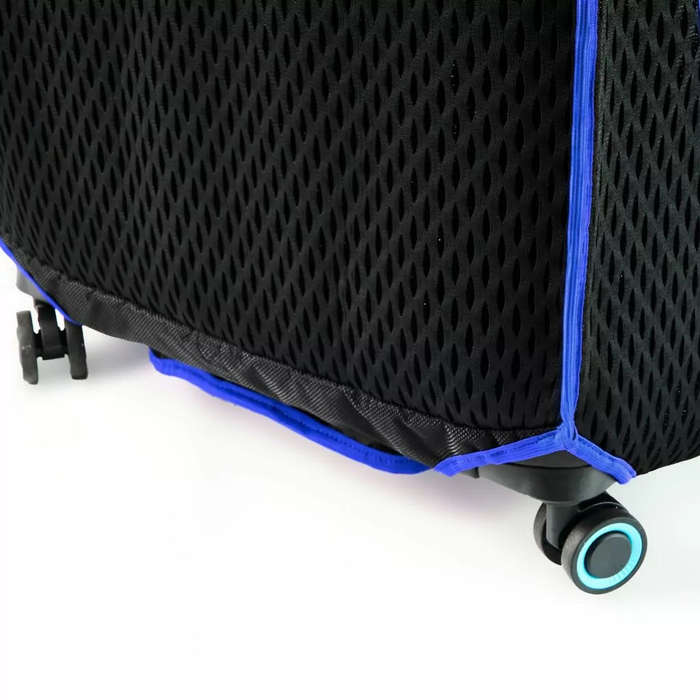 Luggage Glove Diamond Mesh Small Blue