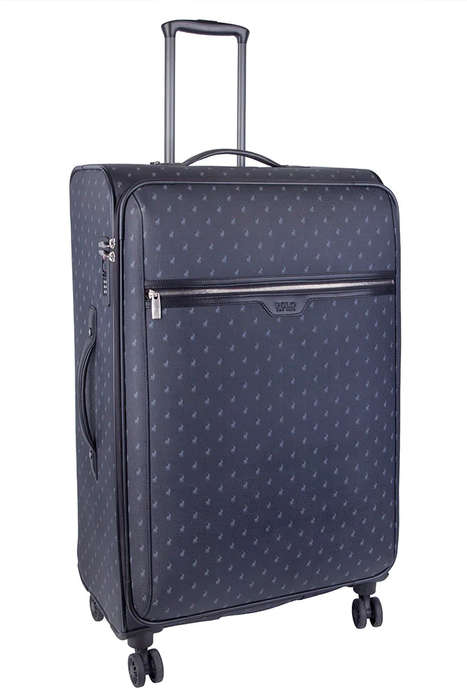 Polo  Signature Luggage Medium Trolley Case Black