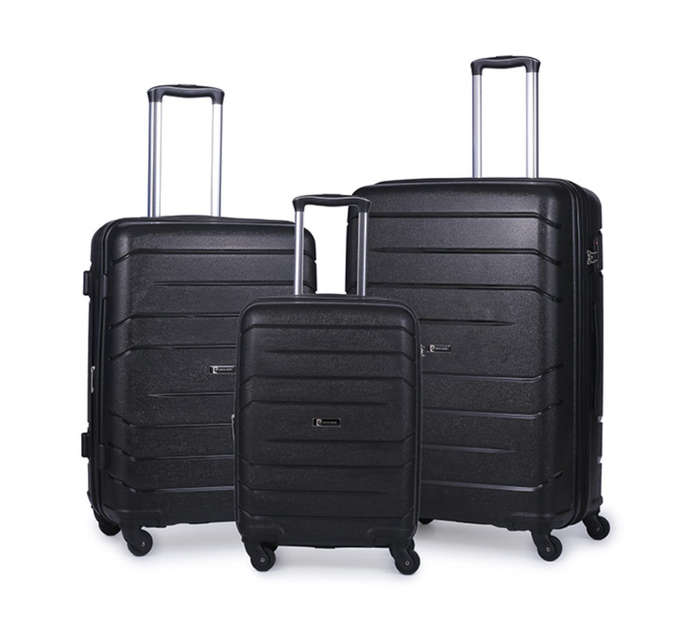 Pierre Cardin Polypropylene 3 Piece Set Black