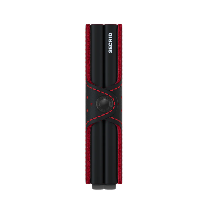 Secrid Twinwallet Perforated Black-Red