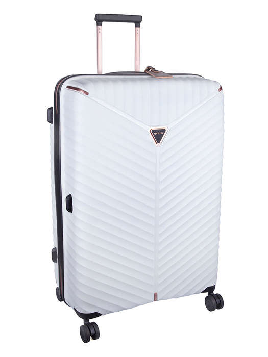 Cellini Allure Hardshell Medium 4 Wheel Trolley Case white