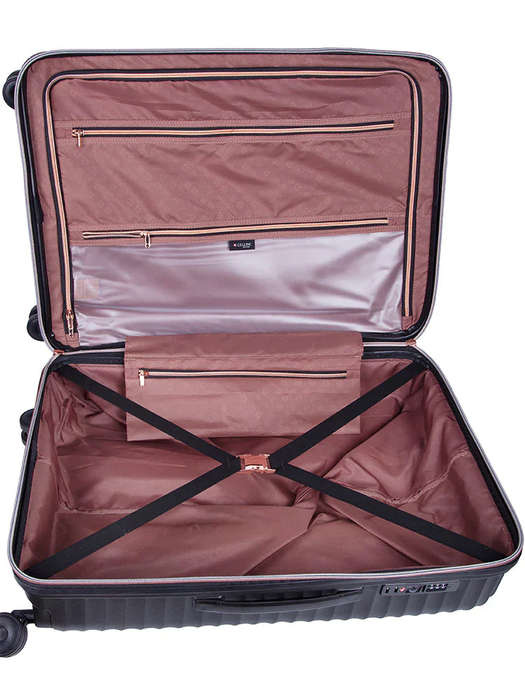 Cellini  Allure Hardcase Medium Travel Set Black