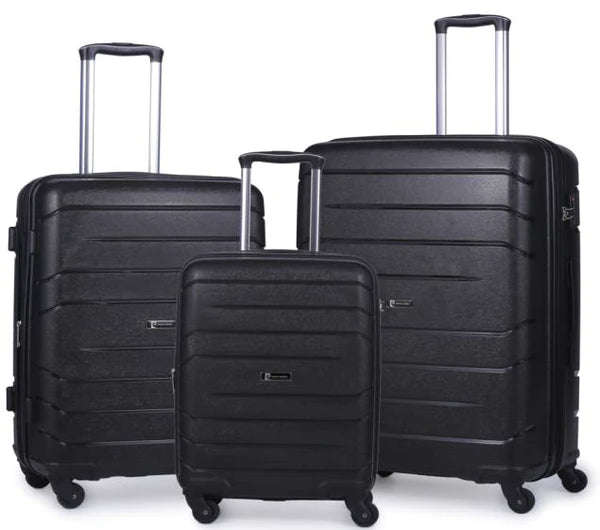 Pierre Cardin Polypropylene 3 Piece Set Black