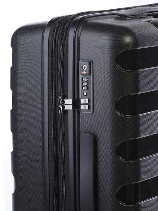 Cellini Sonic 2 Piece Luggage Set Black