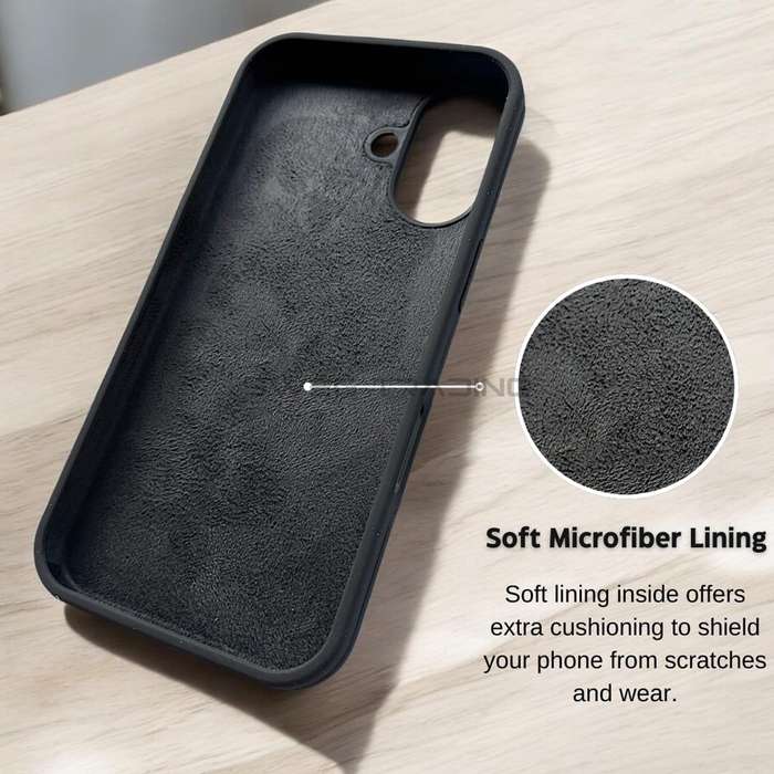 SWEG Gadgets Silicone Case for Apple iPhone 16  Slim Shockproof Protective Cover