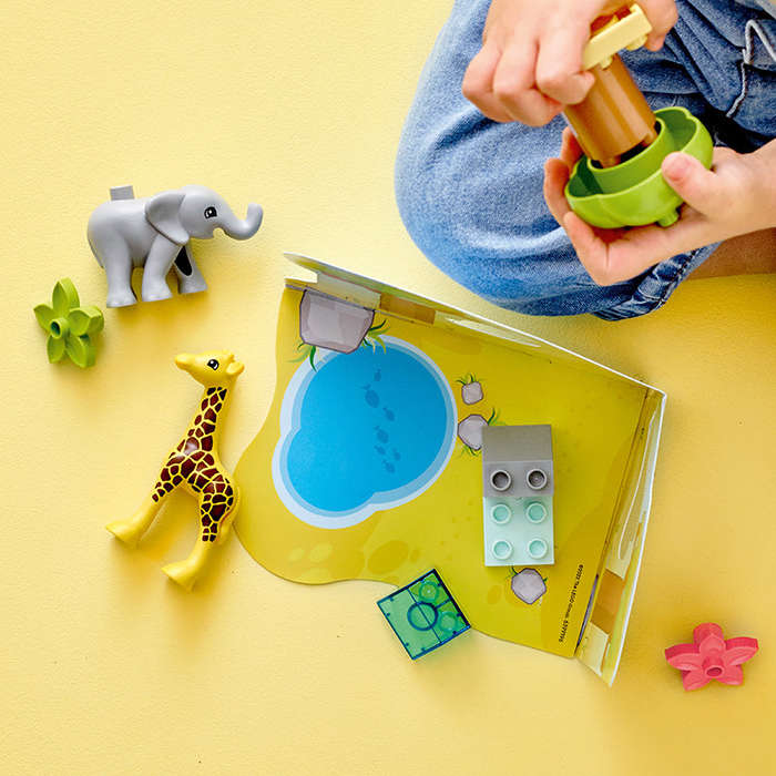 LEGO DUPLO Wild Animals of Africa Building Toy 10971
