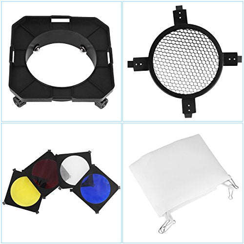 CRAPHY 440W Professional Studio Flash Photography Kit, Strobe Flash and Softbox Lighting Kit with...