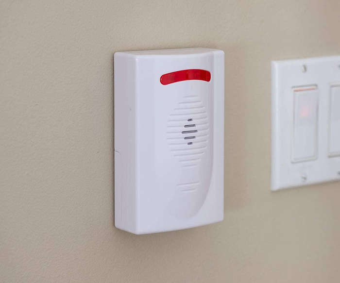 Driveway Alarm  Wireless Motion Detector Sensor System with Driveway Alert, Weatherproof for Outdoo