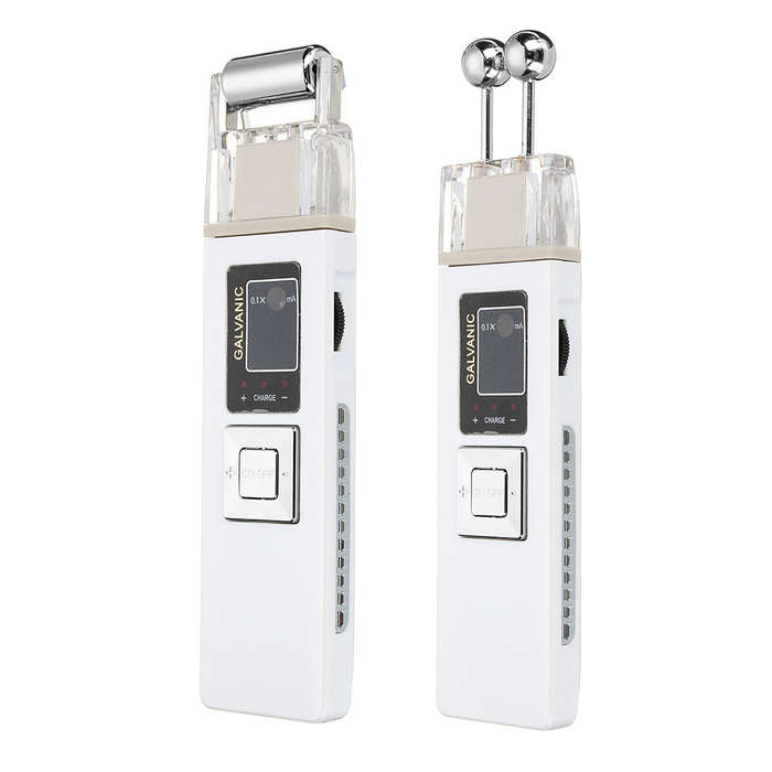 Galvanic Microcurrent Skin Firming Machine Anti-aging Electric Massager Facial Clean