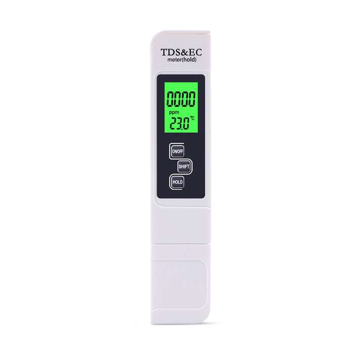 3-in-1 Multifunctional Water Quality Detector Portable TDS Pen Tester EC Meter Accurate Water