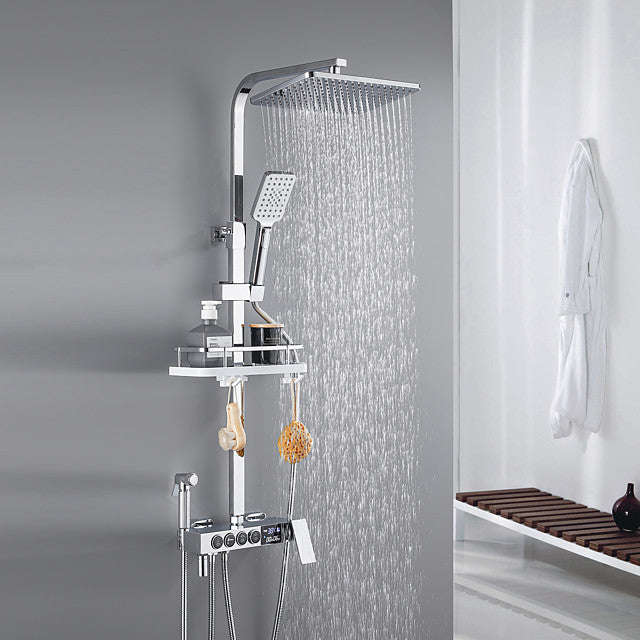 Shower System / Rainfall Shower Head System / Thermostatic Mixer valve Set