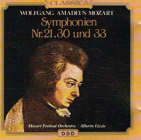 Wolfgang Amadeus Mozart - Vienna Master Series - Symphonien Nr. 21, 30 und 33