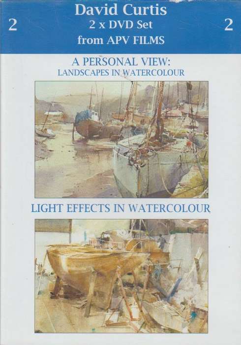 A Personal View: Landscapes in Watercolour & Light Effects in Watercolour  - David Curtis (DVD)
