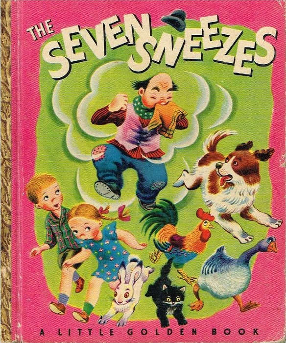 The seven sneezes Olga Cabral (little golden book 1948)