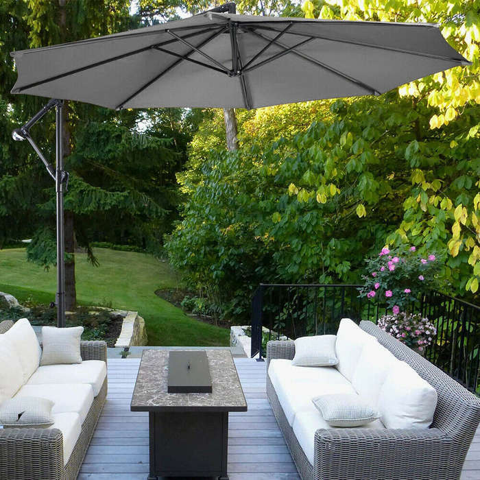 Danda Grey Summer Shade Umbrella (Free Shipping)