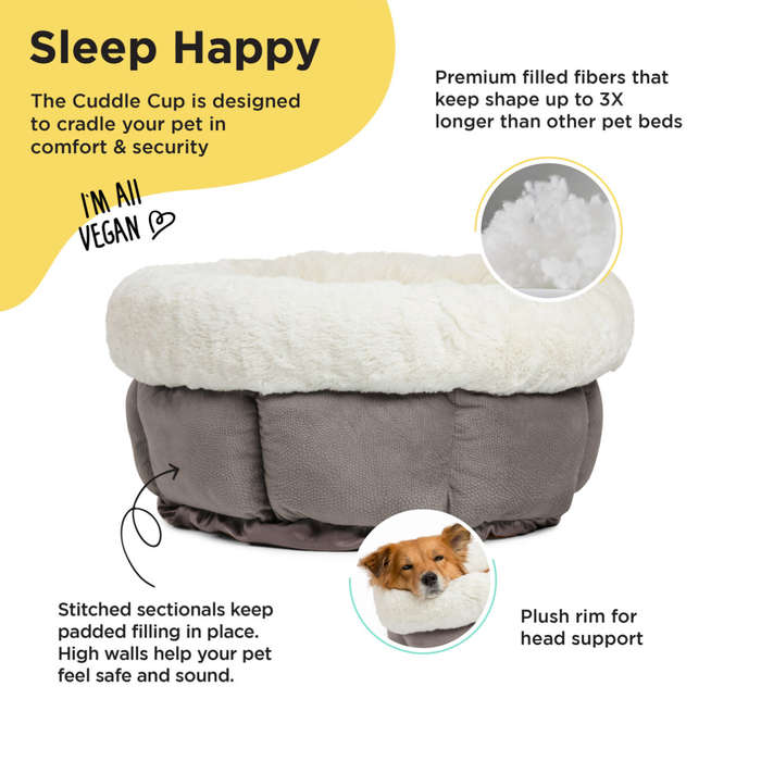 Best Friends by Sheri Cuddle Cup Ilan Dog & Cat Bed