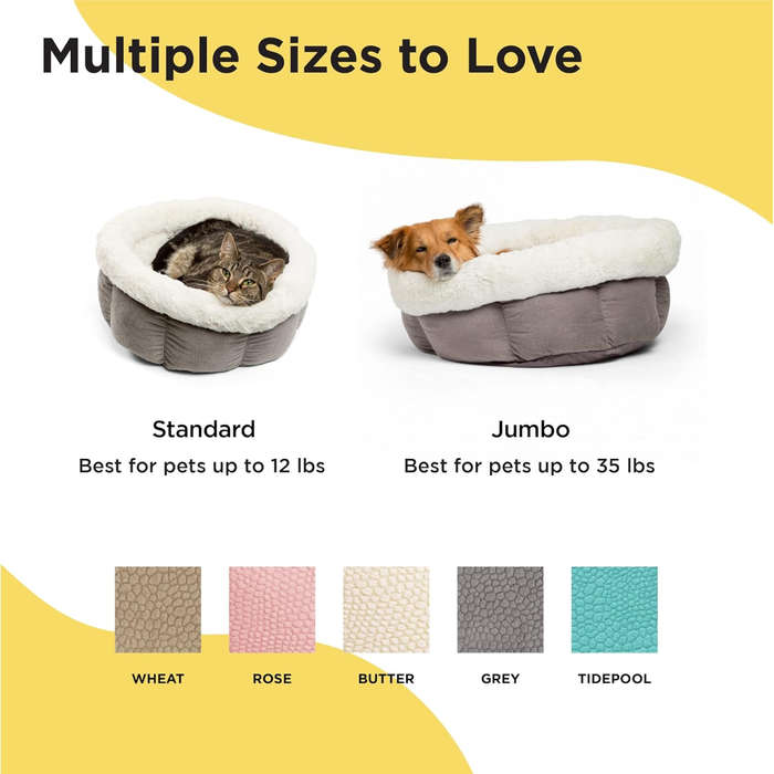 Best Friends by Sheri Cuddle Cup Ilan Dog & Cat Bed