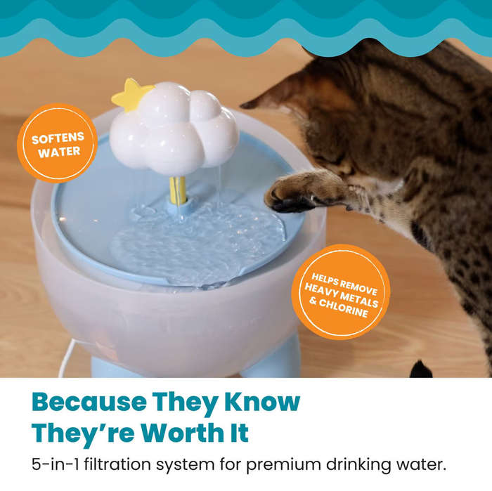 Catstages Purrfect Rain Cat Water Fountain