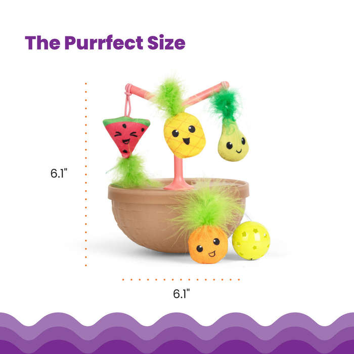 Catstages Hunt N' Wobble Fruit Bowl