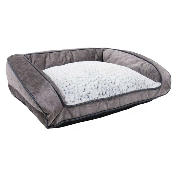 Rosewood Medium Luxury Fleece Lined Plush Sofa (74cm)