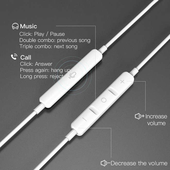 Wired Bluetooth Earphones For Iphone