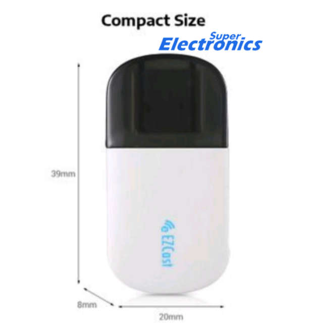 5G Dual Band 433Mbps Mini Wireless USB Wifi Adapter LAN Antenna Network Adapter