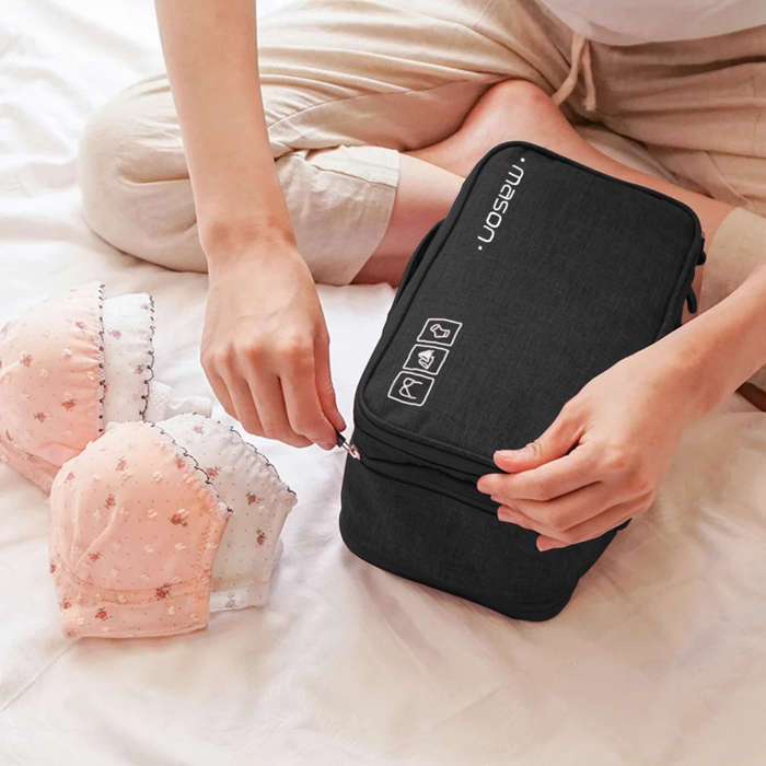 Mason Underwear Bag | Black