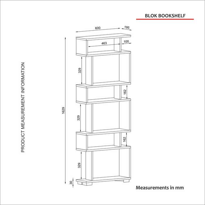 Armoire Blok Bookcase